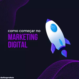 Imagem de capa para o Ebook Como Começar No Marketing Digital