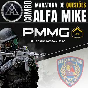 Imagem MARATONA DE QUESTÕES PMMG/CFSD -2024