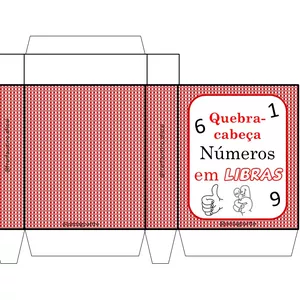 Imagem de capa para o Ebook QUEBRA-CABEÇAS NÚMEROS EM LIBRAS