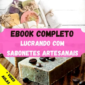 Imagem de capa para o Curso online Lucrando com Sabonetes Artesanais 