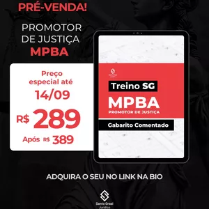 Imagem do curso MPBA 2025 | Simulados - 300 questões