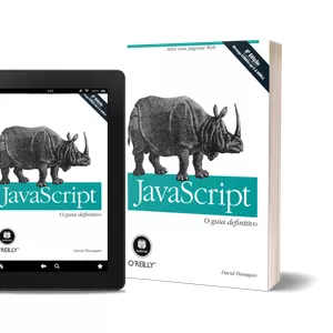 Imagem de capa para o Ebook JavaScript - O guia definitivo