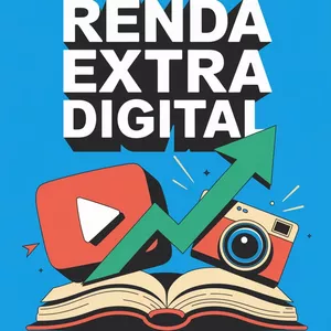 Imagem de capa para o Ebook Renda Extra Digital: Guia Completo para Ganhar Dinheiro com YouTube e E-books