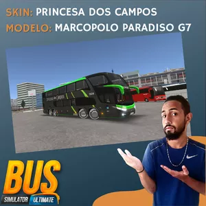 Imagem de capa para o Curso online Skin Princesa dos Campos - Marcopolo Paradiso G7