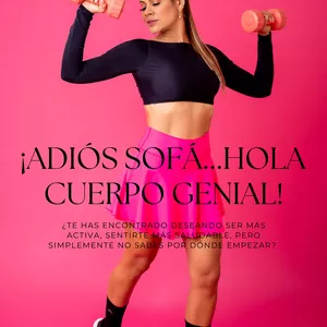Imagen de portada para Curso online ¡ADIÓS SOFÁ...HOLA CUERPO GENIAL!