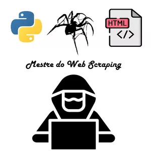 Imagem de capa para o Curso online Mestre do Web Scraping com Python