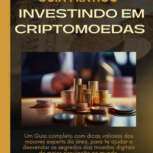 Imagem de capa para o Ebook INVESTINDO EM CRIPTOMOEDAS