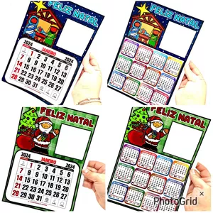 Imagem de capa para o Ebook CALENDÁRIO NATAL 4 MODELOS