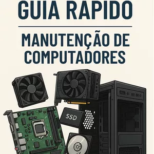Imagem de capa para o Ebook Guia Rápido de manutenção de computadores