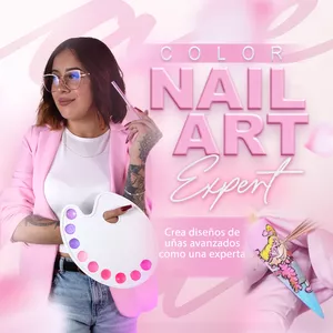 Imagen de portada para Curso online Color Nail Art Expert