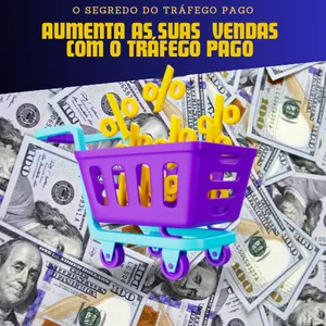 Imagem de capa para o Ebook O segredo do Tráfego Pago, Aumenta as suas vendas com o tráfego pago 