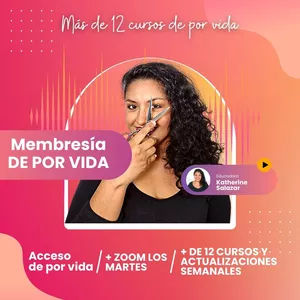Imagen de portada para Curso online Katherine Salazar Academy (de por vida)