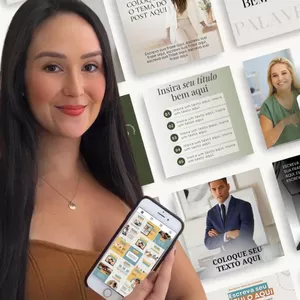 Imagem de capa para o Curso online Pack para Redes Sociais  -  Psicólogos