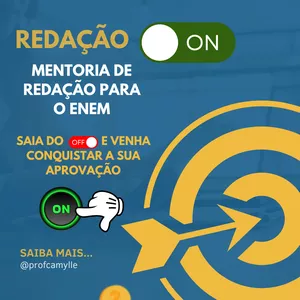Imagem de capa para o Curso online REDAÇÃO ON