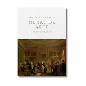 Imagem de capa para o Ebook Jogo da Memória - Obras de Arte
