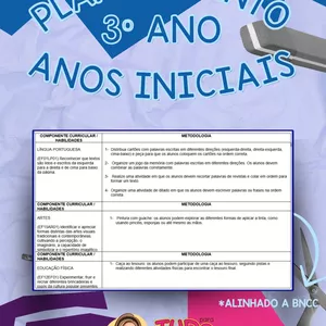 Curso III ANO - AULAS COM PLANEJAMENTO COMPLETO E ALINHADO A BNCC