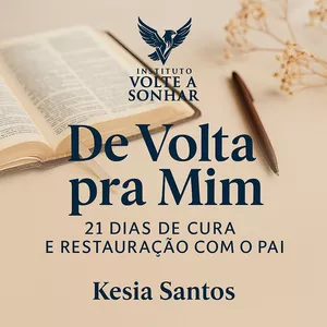 Imagem de capa para o Ebook De Volta Para Mim - Devocional de 21 Dias