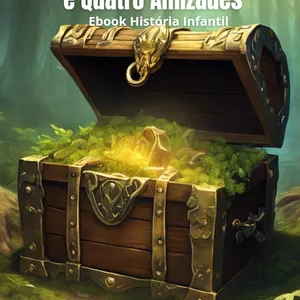 Imagem de capa para o Ebook Uma Aventura, um Tesouro e Quatro Amizades 
