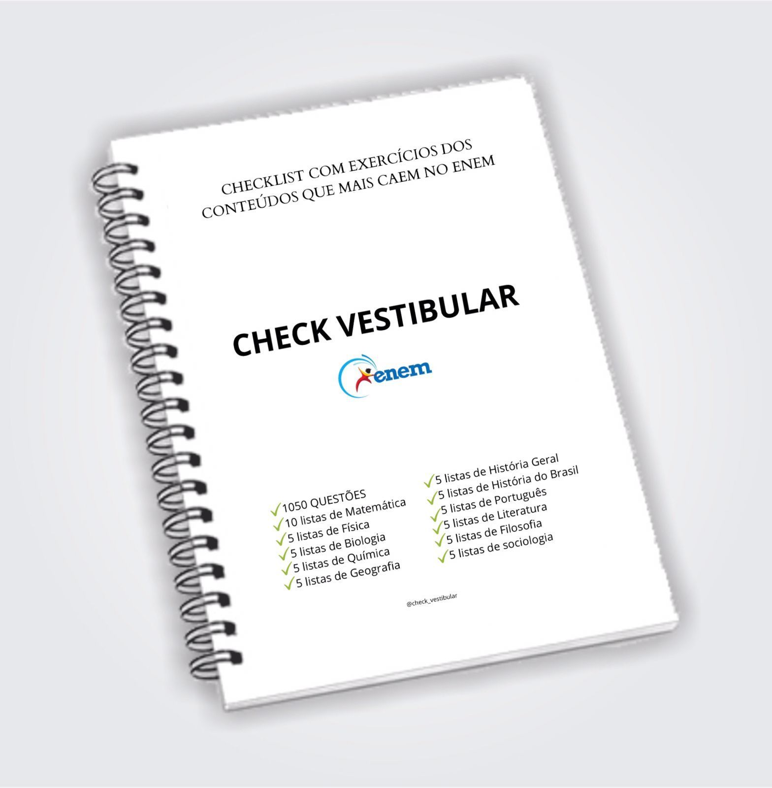 Imagem do curso E-book check list enem 