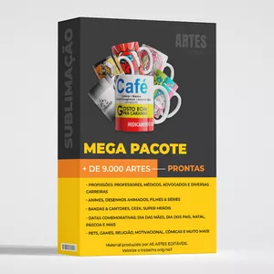 Imagem do curso Artes Para Sublimação em Canecas Mega Pacote com + De 9.000 Artes