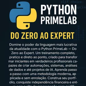Imagem do curso Python PrimeLab – Do Zero ao Expert 