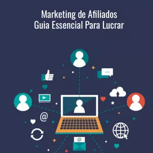 Imagem de capa para o Ebook Marketing de Afiliados: Guia Essencial Para Lucrar
