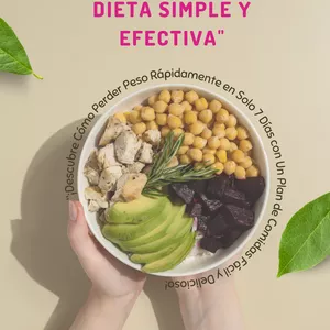 Imagen de portada para Ebook "Transforma Tu Cuerpo en 7 Días: Dieta Simple y Efectiva"