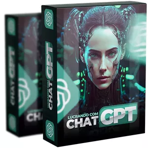Imagem de capa para o Curso online Lucrando com Chat GPT - do zero ao avançado