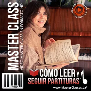 Imagen de portada para Curso online Como Leer y Seguir Partituras