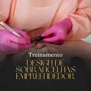 Imagem de capa para o Curso online Designer de Sobrancelhas Empreendedor