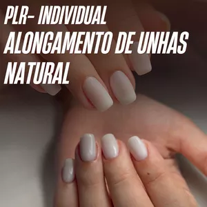 Imagem de capa para o Curso online PLR- Individual-Alongamento de Unhas Natural