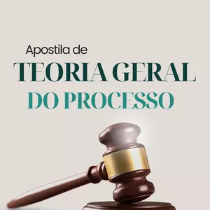 Imagem de capa para o Ebook APOSTILA COMPLETA DE TEORIA GERAL DO PROCESSO