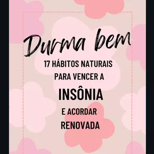 Imagem de capa para o Ebook DURMA HOJE