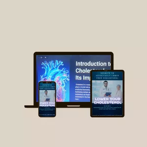 Cover image for Ebook LOWER YOUR CHOLESTEROL IN 33 DAYS