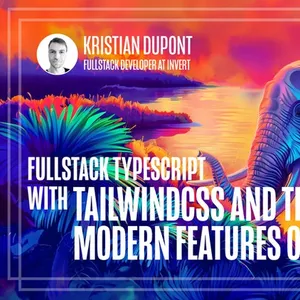 Cover image for Online course Fullstack Typescript with TailwindCSS and tRPC Using Modern