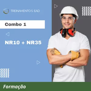 Imagem de capa para o Curso online Combo 1 | NR10 + NR 35  ONLINE