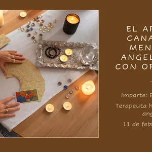 Imagen de portada para Curso online El arte de canalizar mensajes angelicales con oráculo