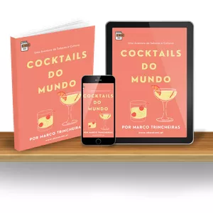 Imagem de capa para o Ebook Cocktails do Mundo: Uma Viagem Inesquecível por Sabores e Culturas