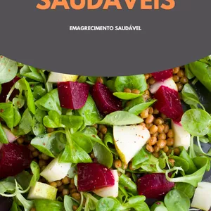 Imagem de capa para o Ebook 15 RECEITAS PARA EMAGRECIMENTO SAUDÁVEL