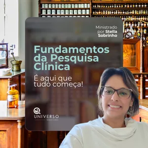 Imagem de capa para o Curso online Fundamentos da Pesquisa Clínica | É aqui que tudo começa! 