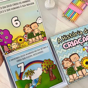 Imagem de capa para o Ebook Livro na Caixa A Criação do Mundo