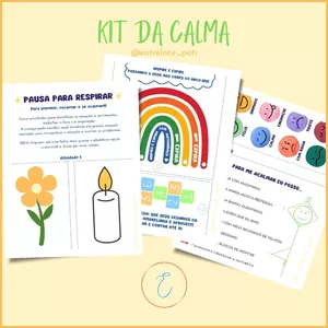 Imagem de capa para o Ebook Kit da Calma