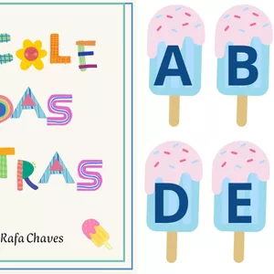 Imagem de capa para o Ebook Picolé das letras