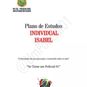 Imagem de capa para o Ebook Plano de estudos individual