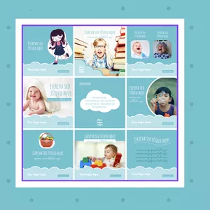 Cover image for Ebook Canva templates pack Pediatrics 