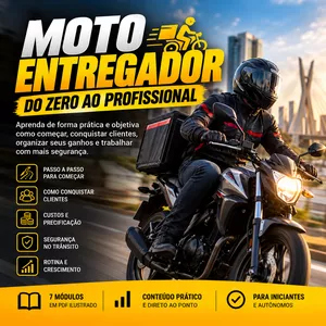 Curso MOTO ENTREGADOR DO ZERO AO PROFISSIONAL