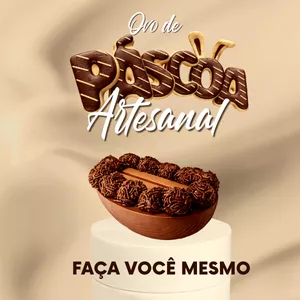 Imagem de capa para o Ebook Ovos de Páscoa Artesanal - Faça você mesmo