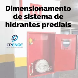 Curso DIMENSIONAMENTO DE SISTEMA DE HIDRANTES PREDIAIS