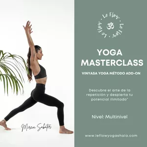 Imagen de portada para Curso online Masterclass de Vinyasa Yoga: El arte de la repetición