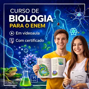 Imagem de Curso de Biologia - Enem  criado por Qualifica Brasil na hotmart